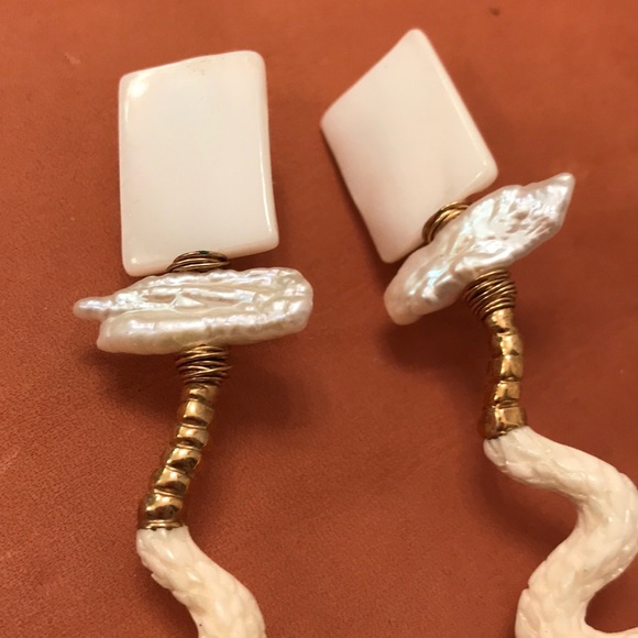 Nicola Bathie Rattlesnake Earrings - Picture 3 of 7